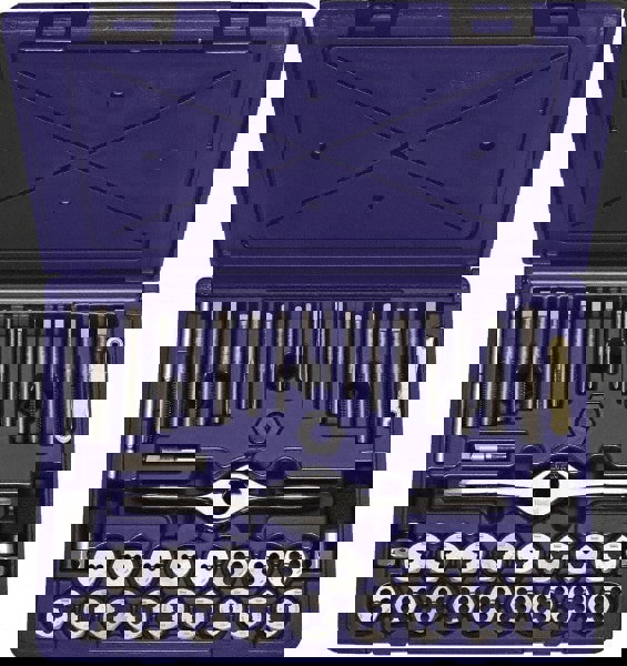 Tap & Die Set: #4-40 to 1/2-20 Taps, #4-40 to 1/2-20 Dies